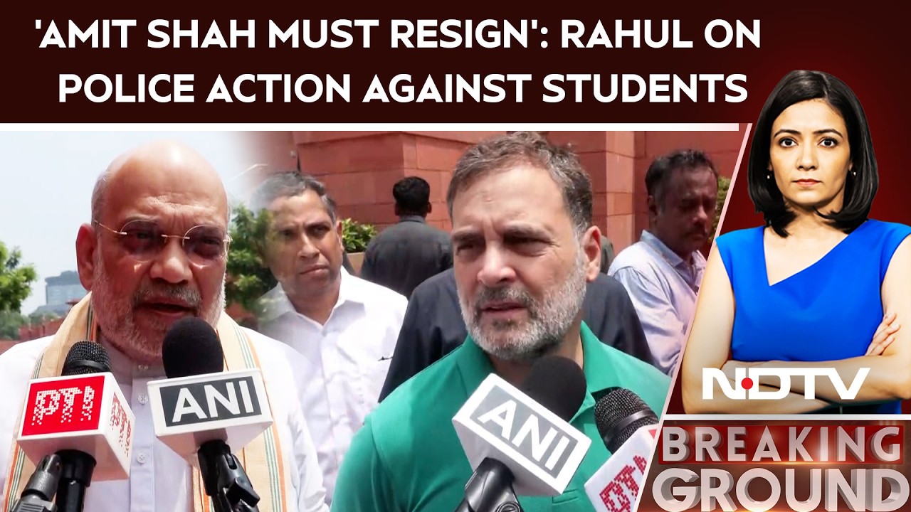 Amit Shah News | Rahul Gandhi Rejects Home Minister's Debate Challenge: 'Amit Shah Must Resign'