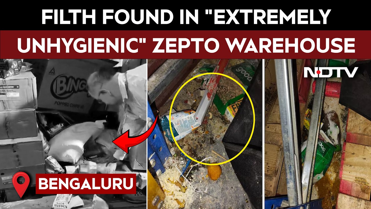 "Extremely Unhygienic": Raid Exposes Filth In Zepto's Bengaluru Warehouse