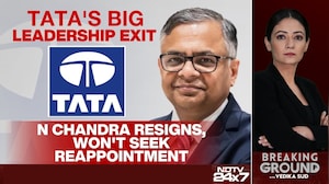 Tata Sons Chairman N Chandrasekaran Steps Down, Won't Seek Reappointment