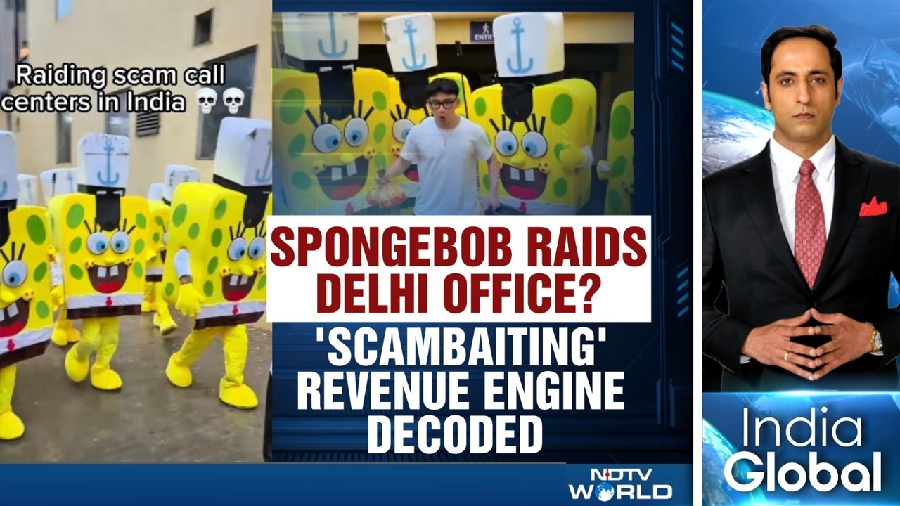 Spongebob Raids Delhi Office? Real Truth Behind Justin Ho's Viral Staged Call Centre Viral Video