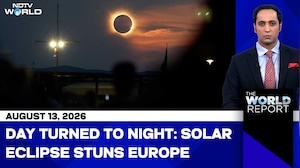 Stunning Eclipse Turns Daylight Into Darkness Across Europe | Solar Eclipse | Spain | Italy