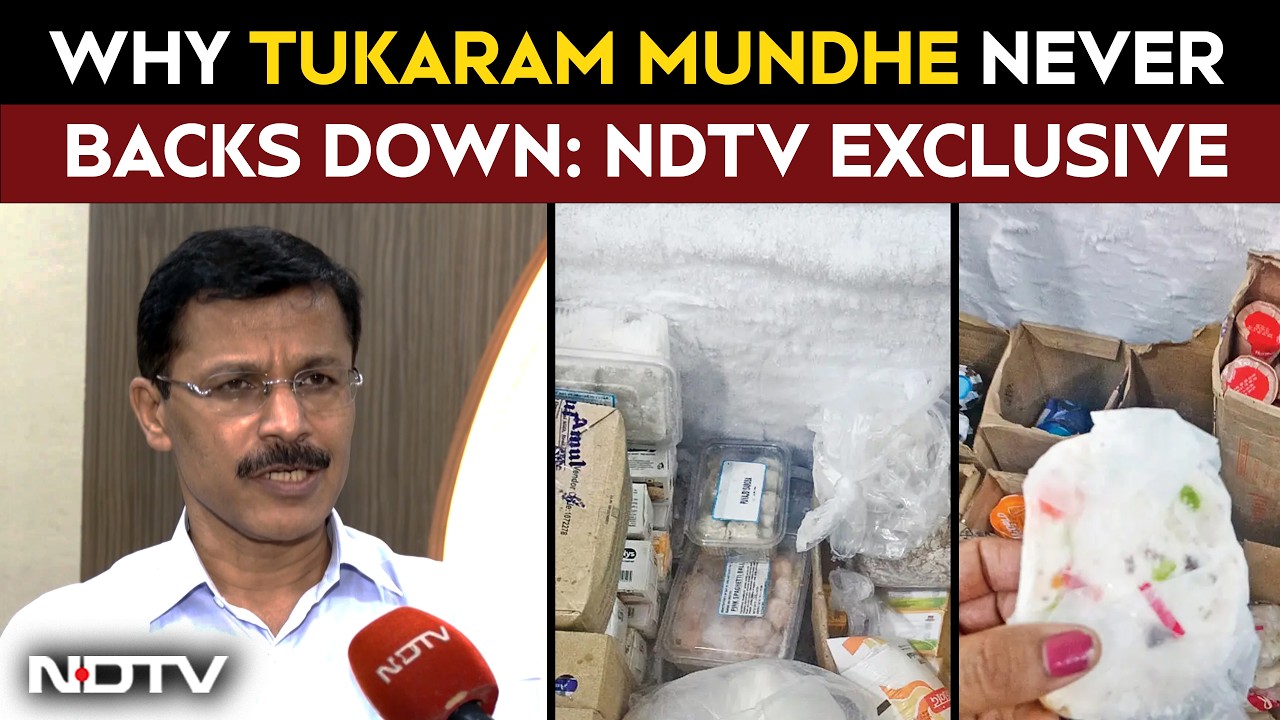 Why Tukaram Mundhe Never Backs Down. Maharashtra Food Regulator Chief Shares How He Stays Fearless