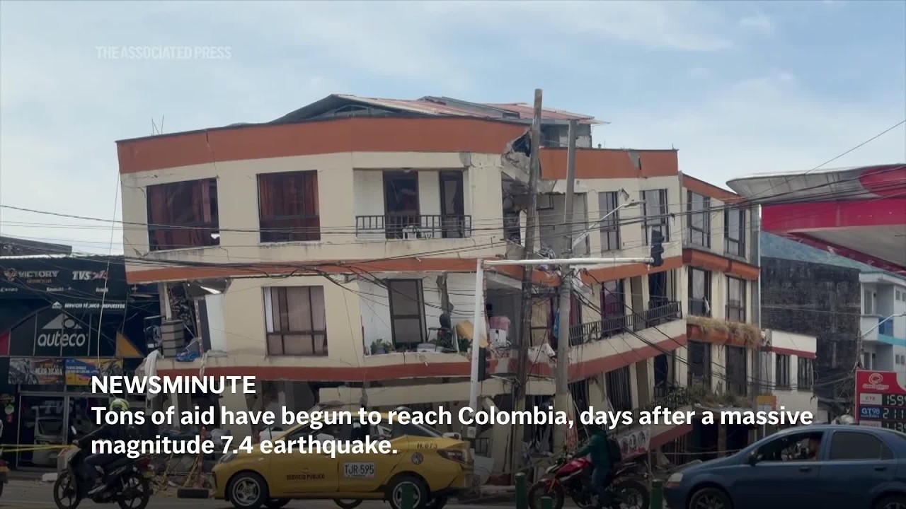 Colombia Quake, Canada Wildfires, US Storms & ICE Controversy