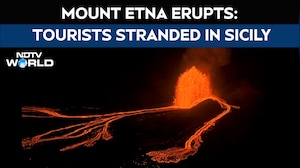 Mount Etna Erupts: Flights Suspended, Tourists Stranded In Sicily