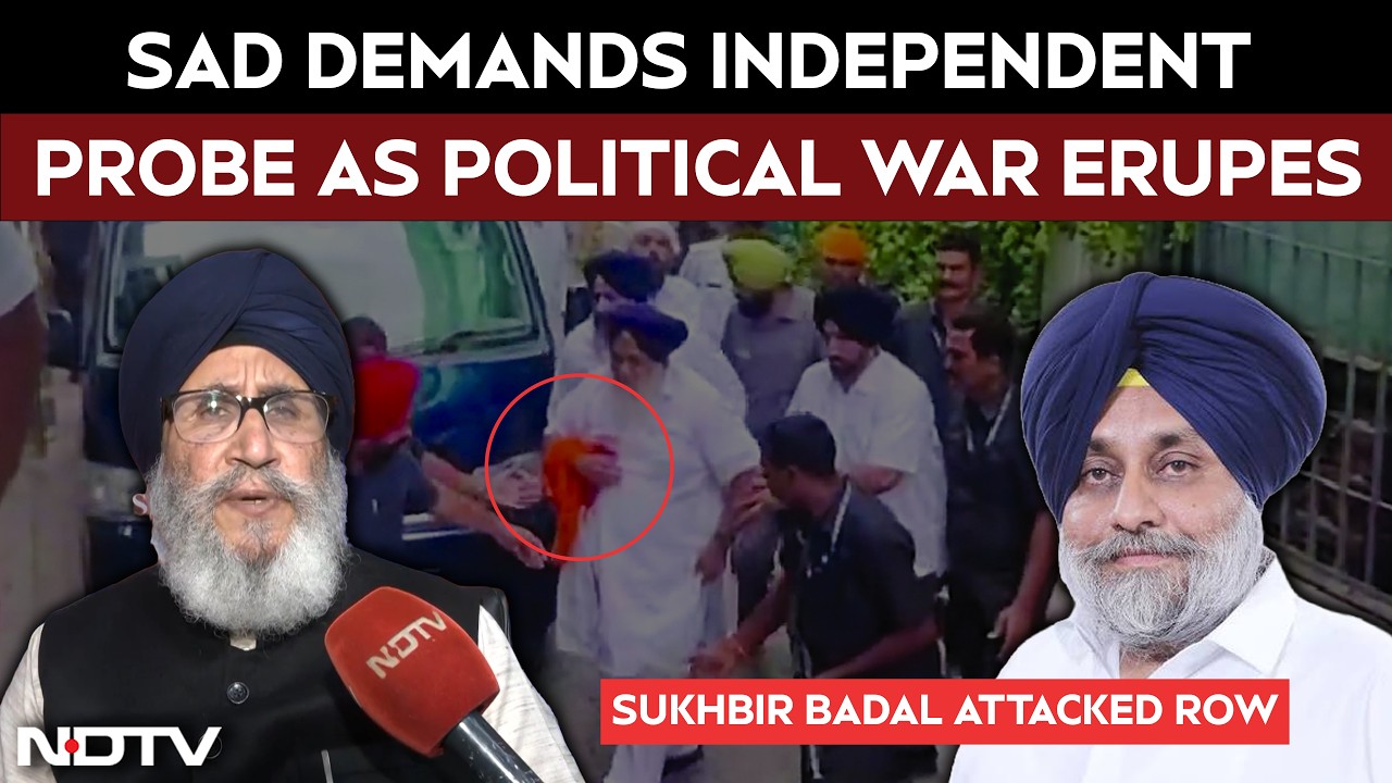 Attack Sparks Political War In Punjab; SAD Demands Independent Probe
