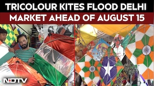 Delhi&rsquo;s Chand Mohalla Kite Market Buzzes With Tricolour Kites
