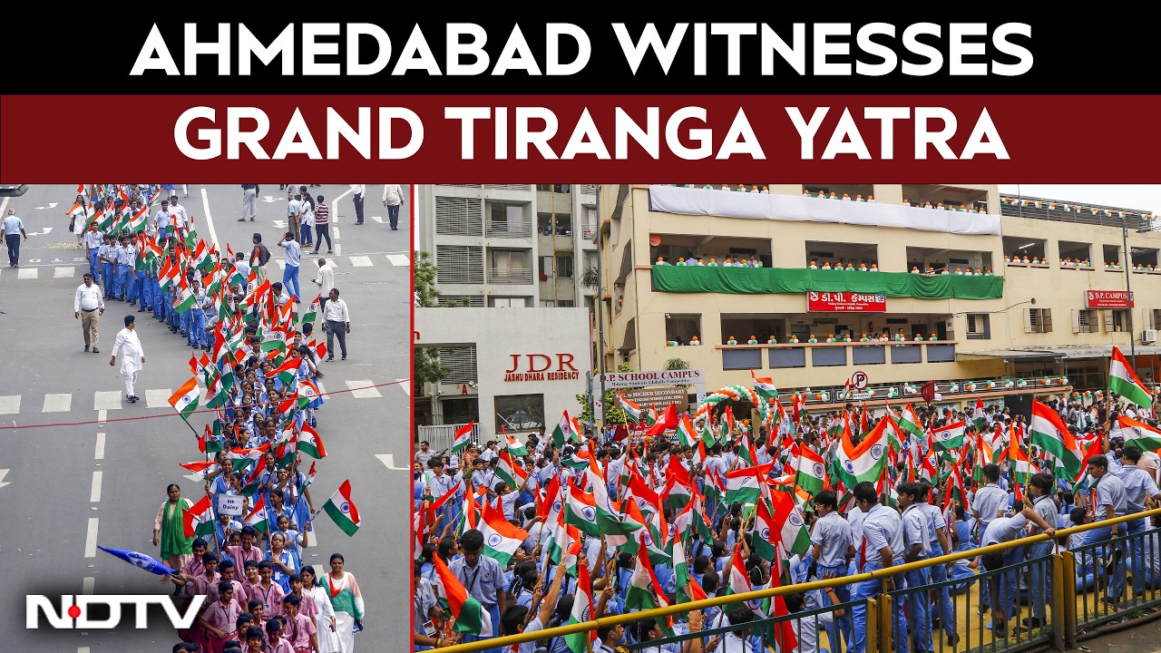 Ahmedabad Holds Grand Tiranga Yatra
