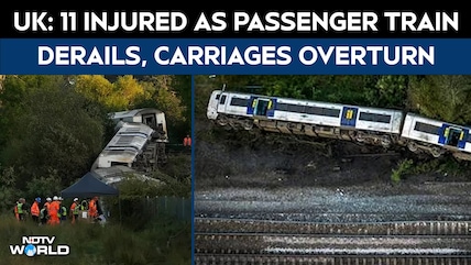 United Kingdom News | 11 Injured As Passenger Train Derails In England; Three Carriages Overturn