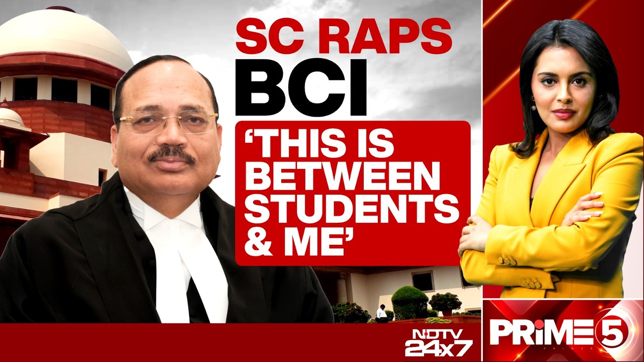Supreme Court Raps Bar Council Of India: 'This Is Between Students & Me'