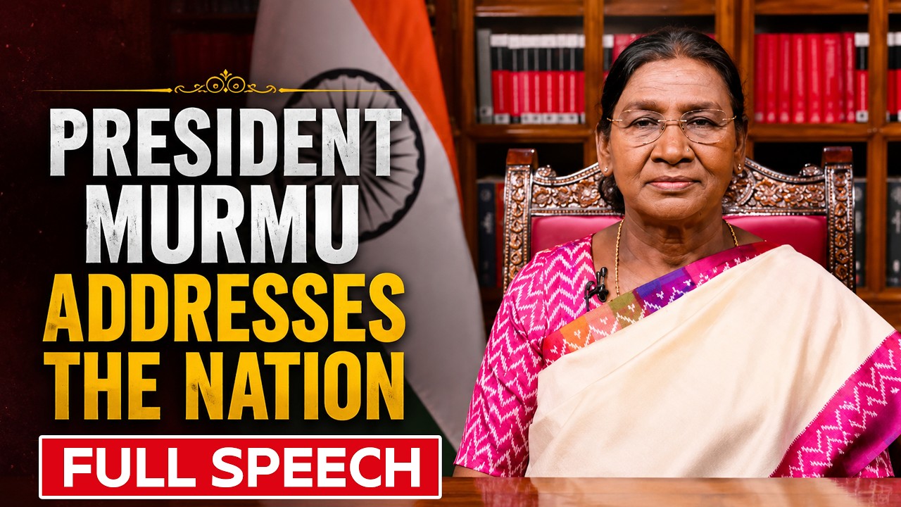 Droupadi Murmu Speech | Suspending Indus Treaty With Terror-Harbouring Nation Decisive Step: Prez