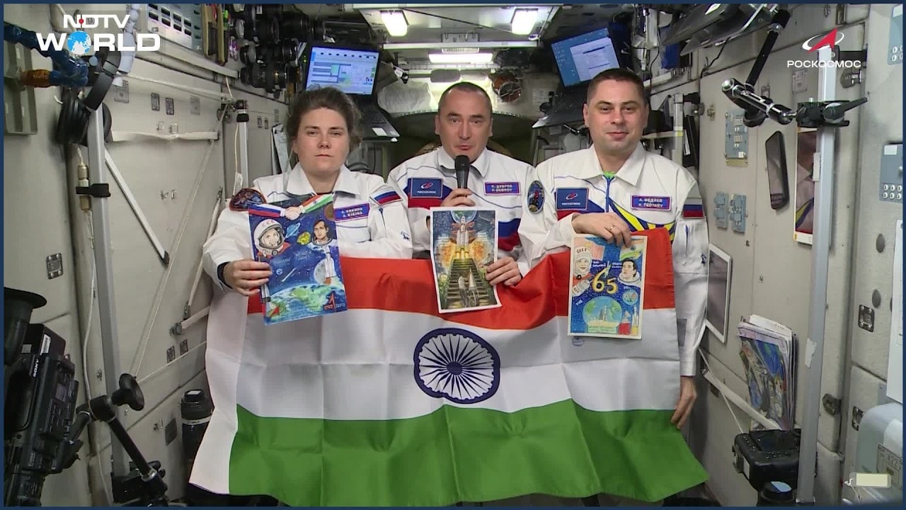 Independence Day| Russian Cosmonauts Send India 80th Independence Day Wishes From Space