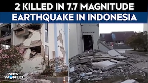 Indonesia Shaken By Powerful 7.7-Magnitude Earthquake, 2 Killed