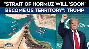 Trump Says Will "Soon" Declare Strait Of Hormuz US Territory
