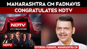 Maharashtra CM Devendra Fadnavis Congratulates NDTV For Its New Look