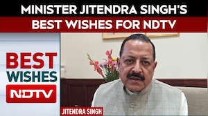 Union Minister Jitendra Singh Wishes NDTV For New Identity