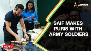 Saif Ali Khan Tries His Hand At Making Puris With Army Soldiers | Jai Jawan With Saif Ali Khan