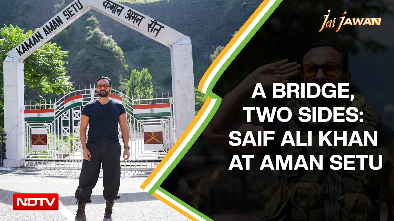 A Bridge, Two Sides: Saif Ali Khan At Aman Setu, Face-To-Face With The LoC