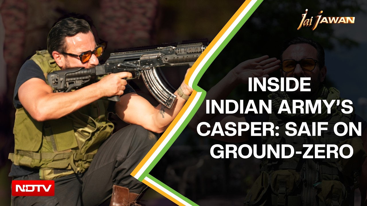 Inside The Indian Army's Casper: Saif's Ground-Zero Experience | Jai Jawan With Saif Ali Khan