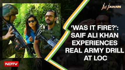 'Was It Fire?' Saif Ali Khan Experiences A Real Army Drill At The LoC
