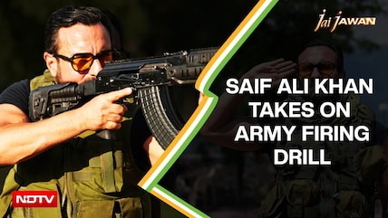 'That Was Tiring': Saif Ali Khan Takes On An Army Firing Drill