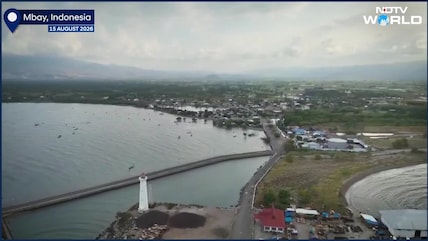 Indonesia  Earthquake | Drone Visuals Show Damage After 7.7-Magnitude Quake Hits Indonesia