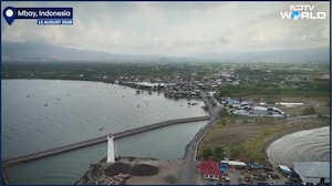 Indonesia  Earthquake | Drone Visuals Show Damage After 7.7-Magnitude Quake Hits Indonesia