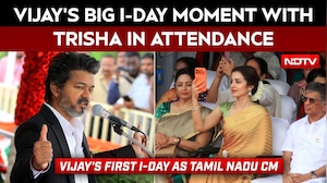 Vijay News | Vijay Hoists Tricolour At Fort St George; Trisha's Presence Draws Attention