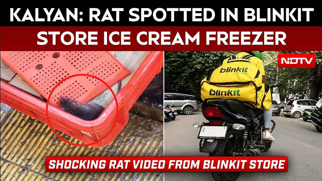Rat Allegedly Spotted Inside Ice Cream Freezer At Blinkit Store In Kalyan