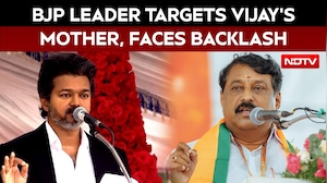 Tamil Nadu News | After Vijay's "Father" Remark, Row Over BJP Leader's "Ask Mother" Comment
