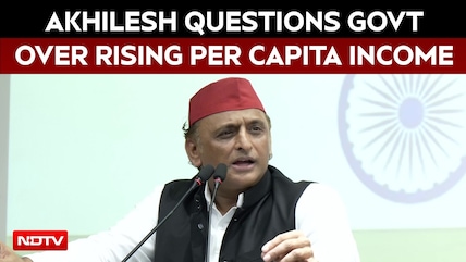 SP Chief Akhilesh Yadav Questions Government Over Claims Of Rising Per Capita Income