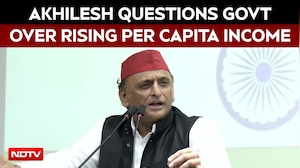 SP Chief Akhilesh Yadav Questions Government Over Claims Of Rising Per Capita Income