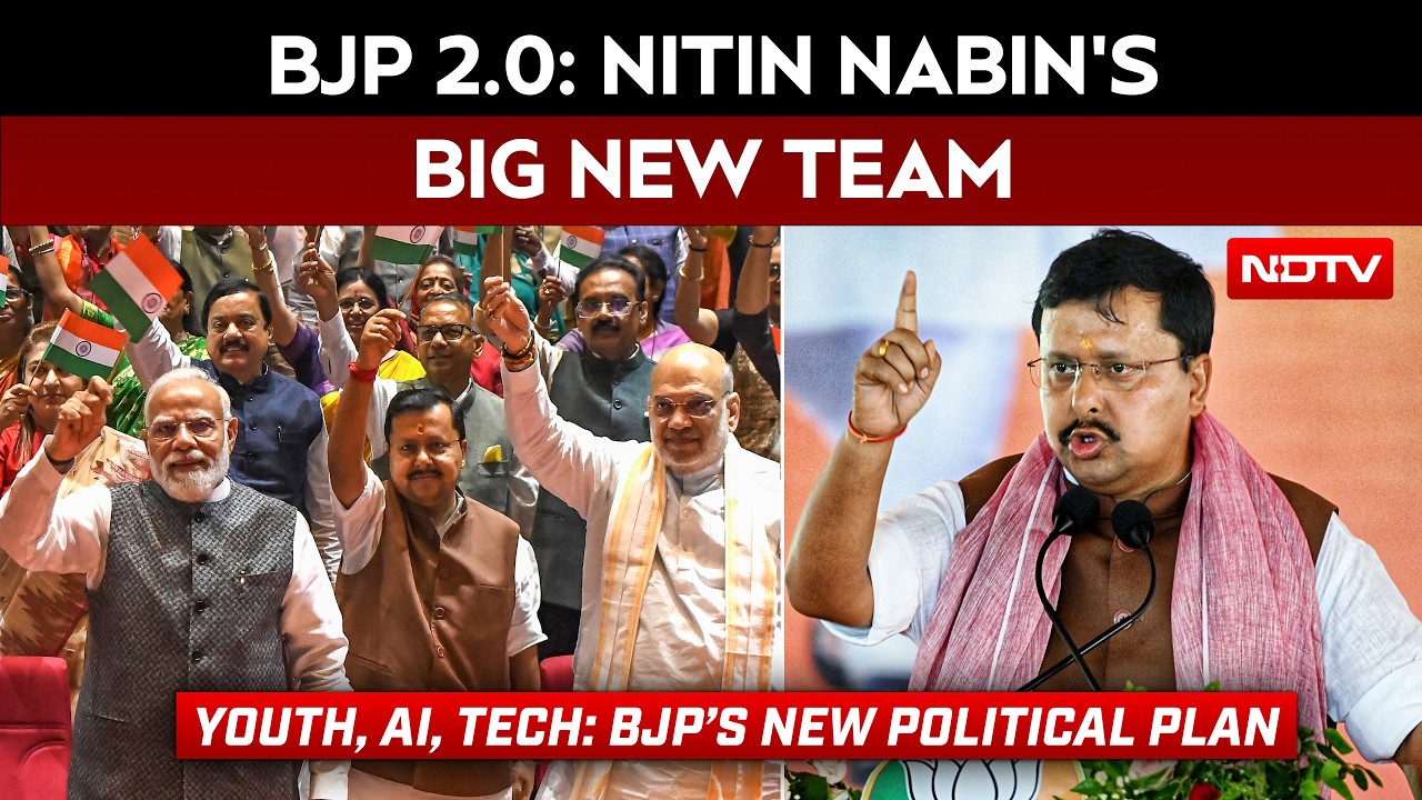 BJP 2.0: Nitin Nabin’s New Team Set For Big Organisational Reset