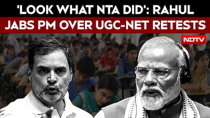'Look What Your Testing Agency Did': Rahul Gandhi Jabs PM On UGC-NET Retests