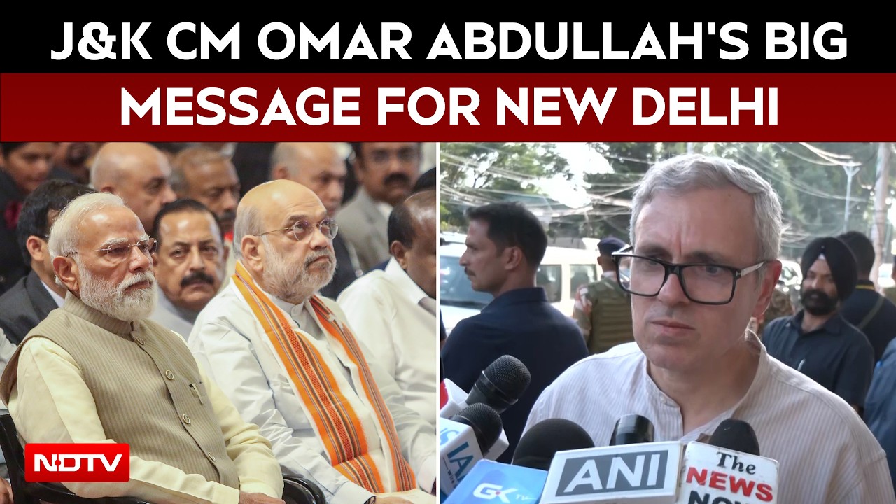 From Article 370 To Student Protests: J&K CM Omar Abdullah's Big Message To New Delhi