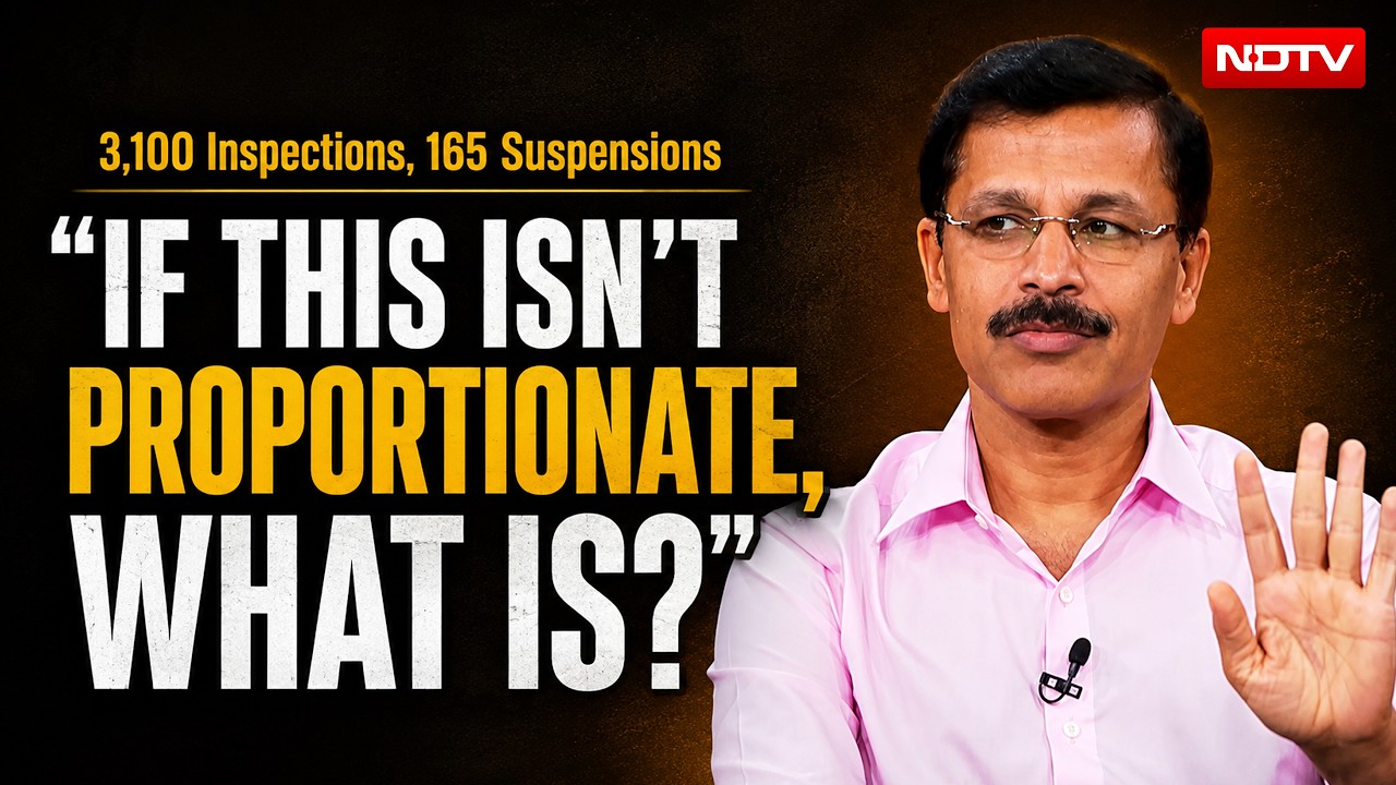 Tukaram Mundhe On Food Safety Crackdown: 'We Follow The Law'