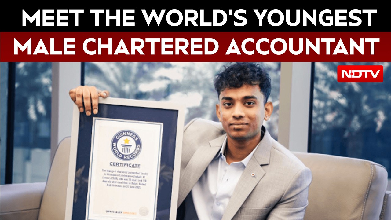 Guinness World Record: 16-Yr-Old Lakshmanan Meyyappan Becomes World’s Youngest Chartered Accountant
