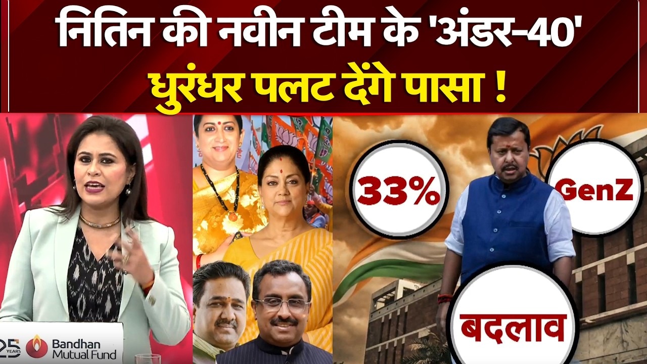 बीजेपी की नई टीम: स्मृति ईरानी और राम माधव की शानदार वापसी, युवा और महिलाओं पर फोकस