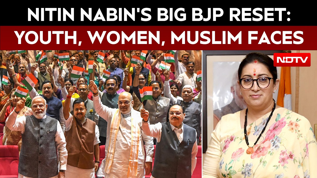BJP Unveils New Team Under Nitin Nabin: Gen Z Faces, Muslim Outreach, Big Comebacks