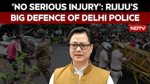 'No Serious Injuries': Rijiju Defends Delhi Police Action At Jantar Mantar