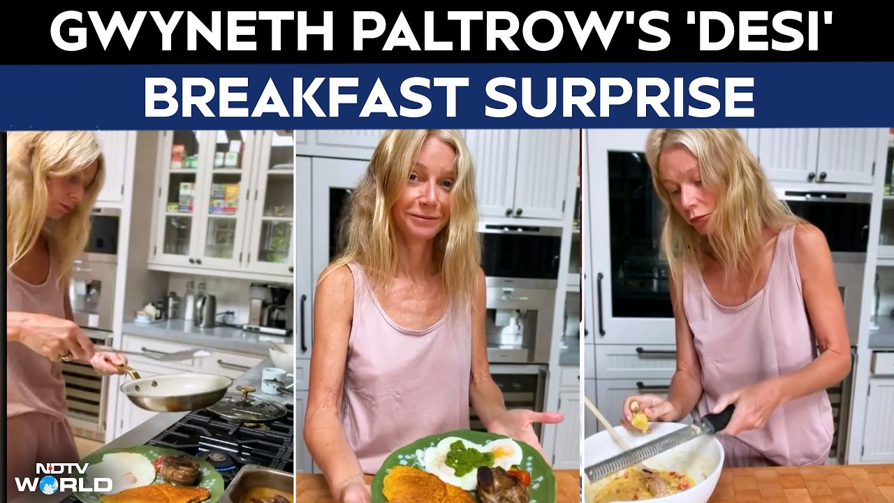 Gwyneth Paltrow Makes 'Besan Chilla', Gives Indian Breakfast A Hollywood Twist