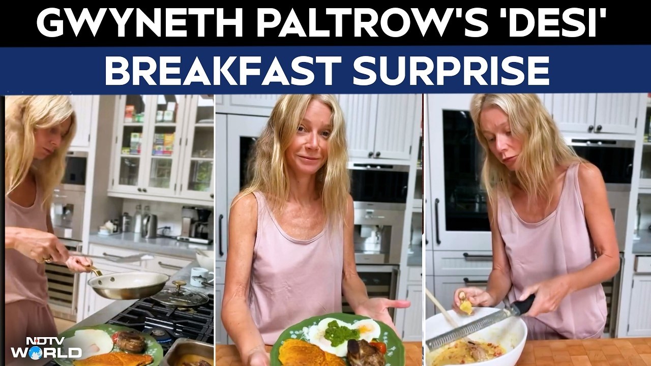 Gwyneth Paltrow Makes 'Besan Chilla', Gives Indian Breakfast A Hollywood Twist