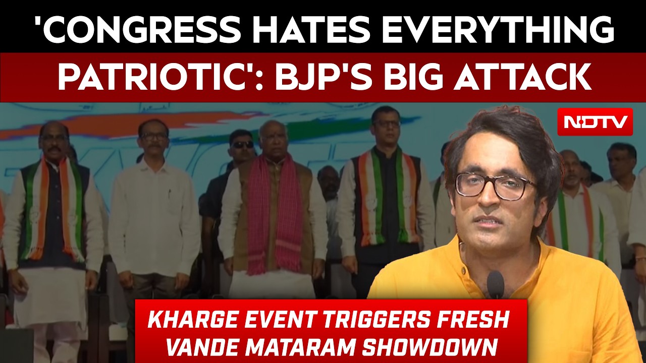 Vande Mataram Row 2.0: BJP Accuses Congress Of Insulting National Song