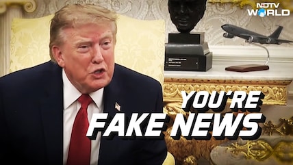 Trump's Heated Clash With Reporter At White House: "You're Loud. Be Quiet"