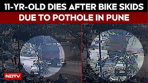 11-Yr-Old Dies After Being Crushed Under Tree As Bike Skids Due To Pothole In Pune