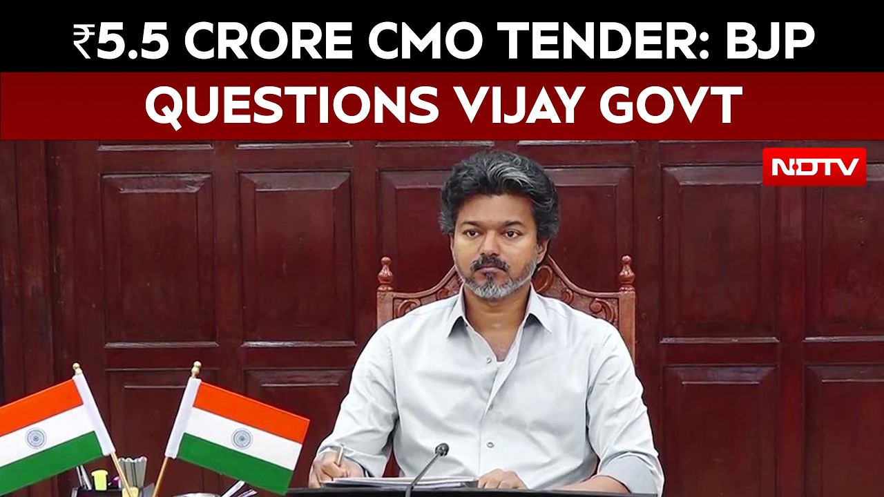 BJP Questions ₹5.5 Crore Tender For Tamil Nadu CMO Shift, Govt Rejects Claims