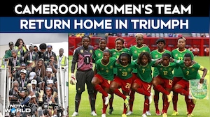 Cameroon Women&rsquo;s Team Gets Hero&rsquo;s Welcome After Historic Africa Cup Triumph