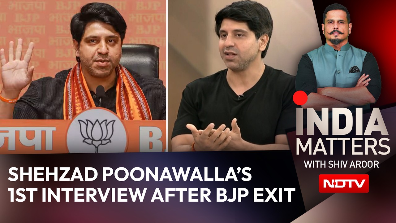Why Did Shehzad Poonawalla Quit The BJP? His First Interview After Resignation