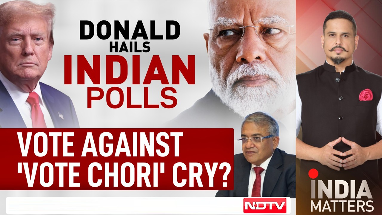 "Why Can't America Do What India Does?" Trump's India Election Remark