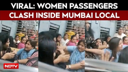 Mumbai Local Fight Video: Women Passengers Clash Inside Andheri-Virar Train