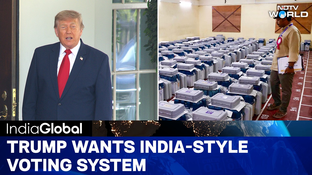 Trump Cites India's Strict Voter ID System To Demand Massive